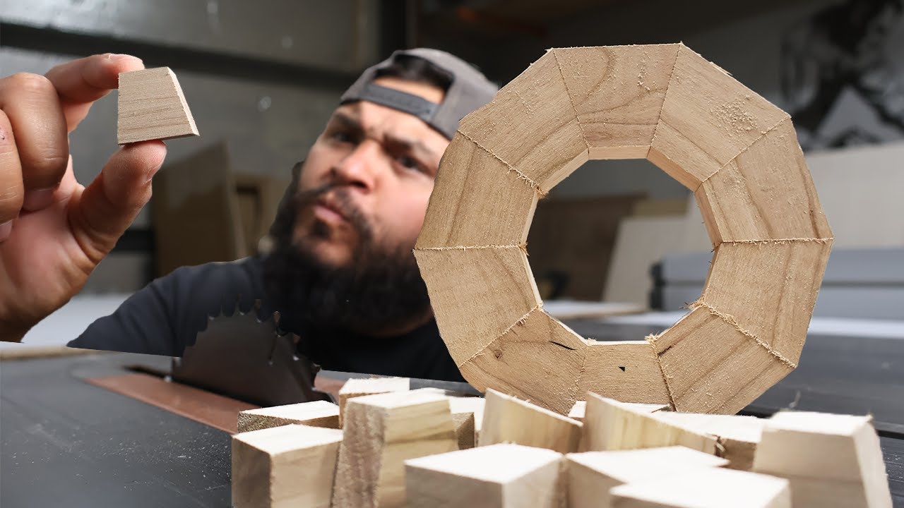 How to cut segments for your first segmented bowl.