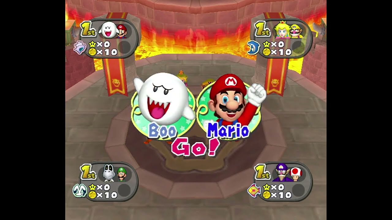 8-Player Mario Party 7 - Bowser's Enchanted Inferno (Uncommentated)