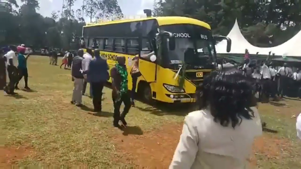 Mutwot DEB Secondary School Bus Delivery