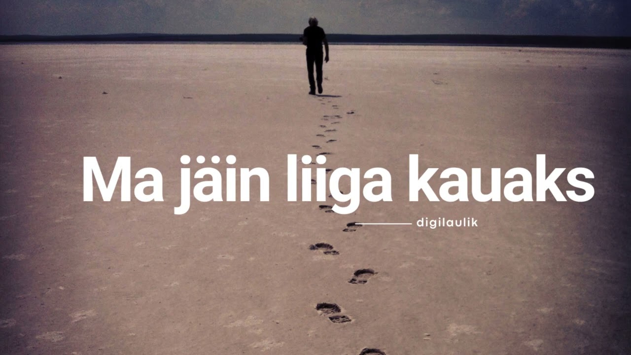 Ma jäin liiga kauaks I Digilaulik