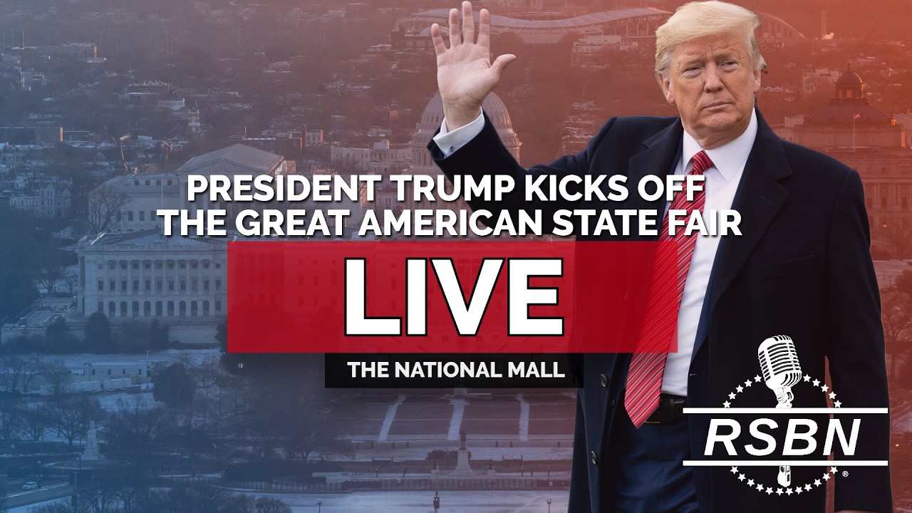 LIVE: President Trump Holds a Kickoff Celebration For The Great American State Fair - 6/24/26