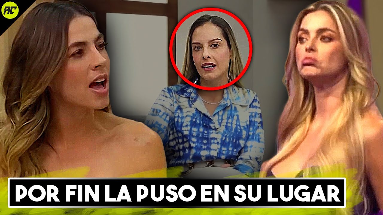 Carla Giraldo Puso en su Lugar la Arrogancia de Cristina Hurtado en la Casa de Los Famosos