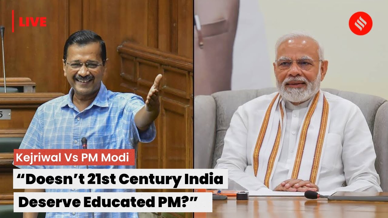 LIVE: Delhi CM Arvind Kejriwal Address Press; Attacks PM Modi Over Educational Qualifications