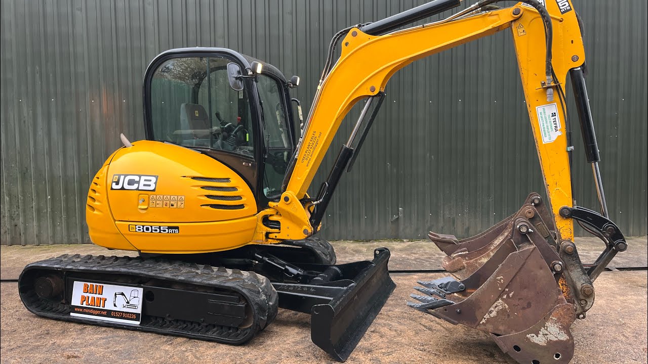 JCB 8055 MIDI MINI EXCAVATOR FOR SALE