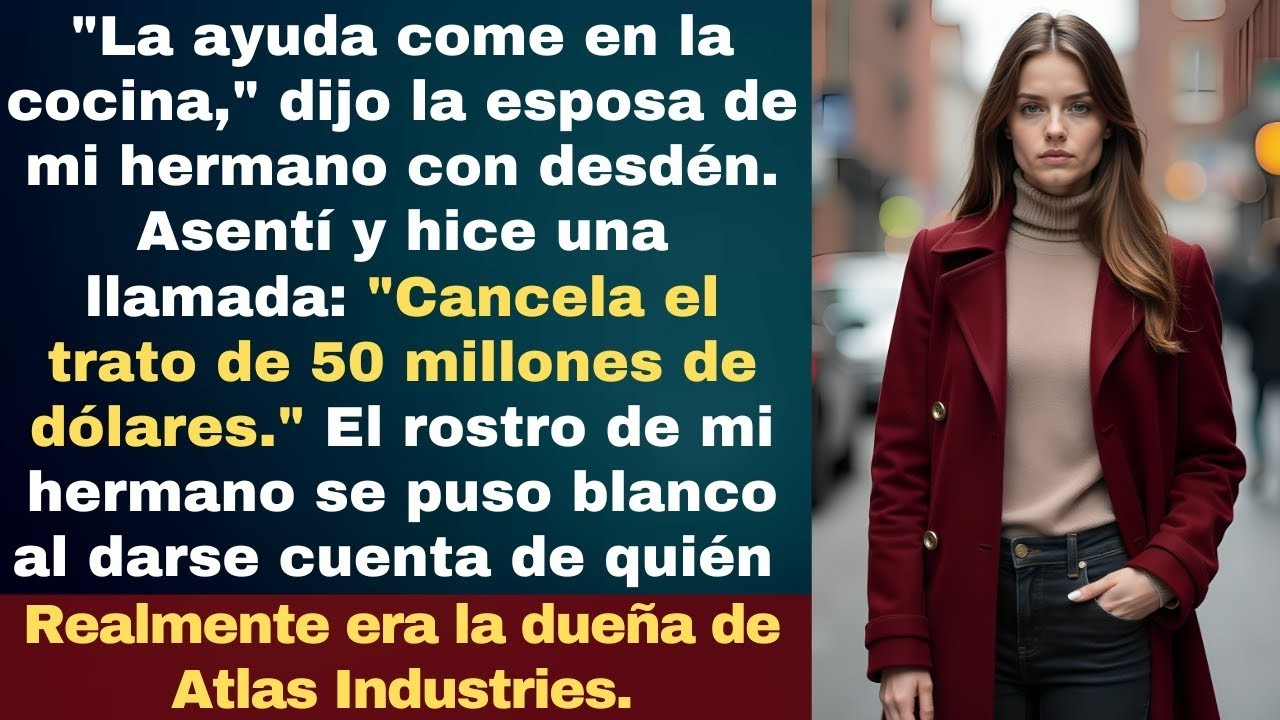 En la boda de mi hermano, me sentaron en la cocina—Así que recuperé el contrato de mi empresa