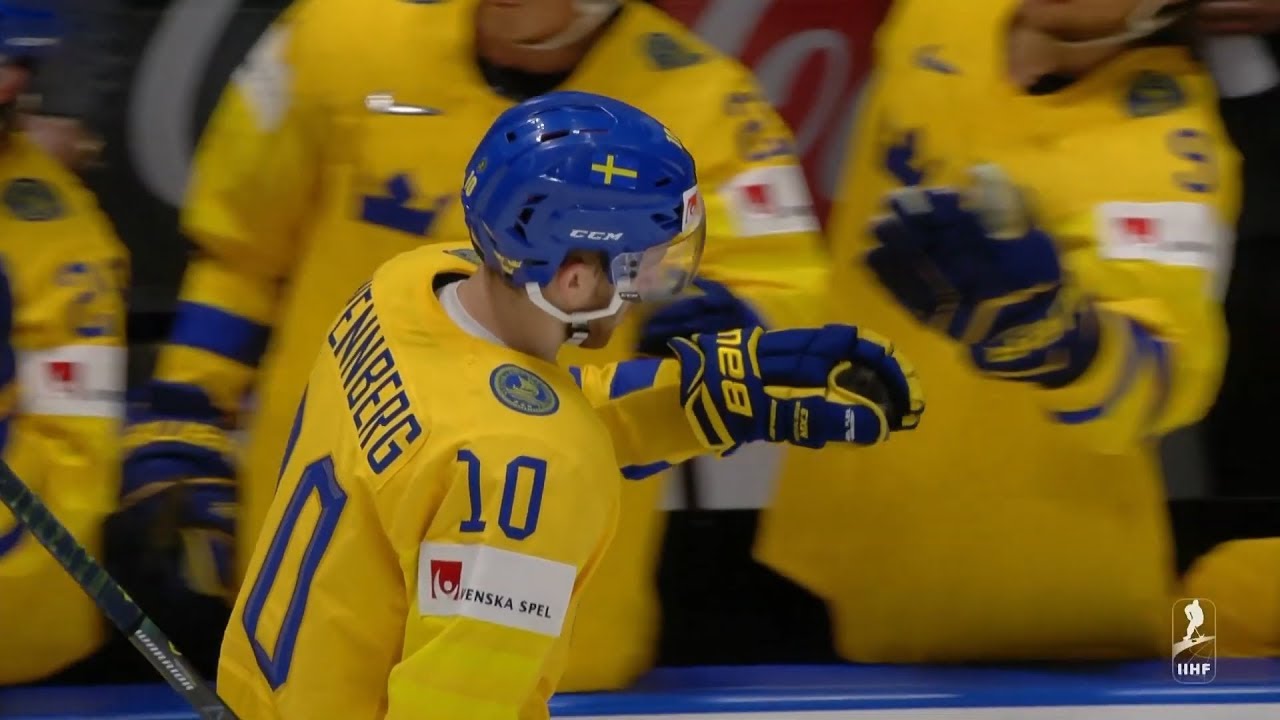 Alexander Wennberg Goal and Assist vs. Switzerland (2019 WC Preliminary Round)