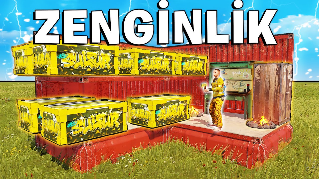 HAYATIMDA BÖYLE BİR RAİD GÖRMEDİM ! (YÜZLERCE ROKET ile RAİD SAVUNMASI !) Rust Türkçe @Megalionns