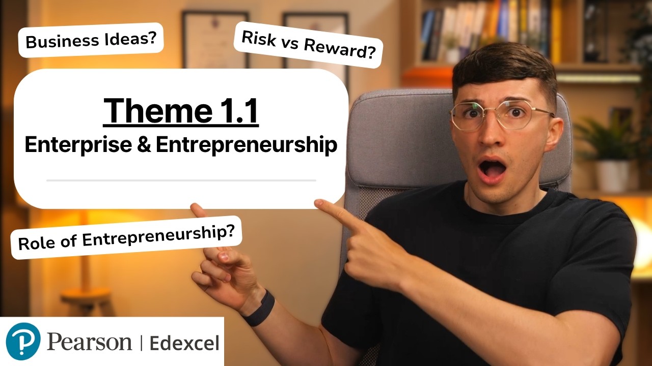 Тема 1.1 &ndash; Предпринимательство и предпринимательство | Edexcel GCSE Business (повторение материала)