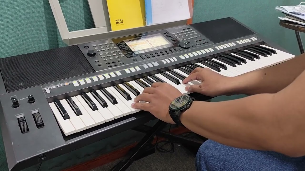 Latihan Fingering untuk keyboard dasar Part 1 - Henry Tampubolon