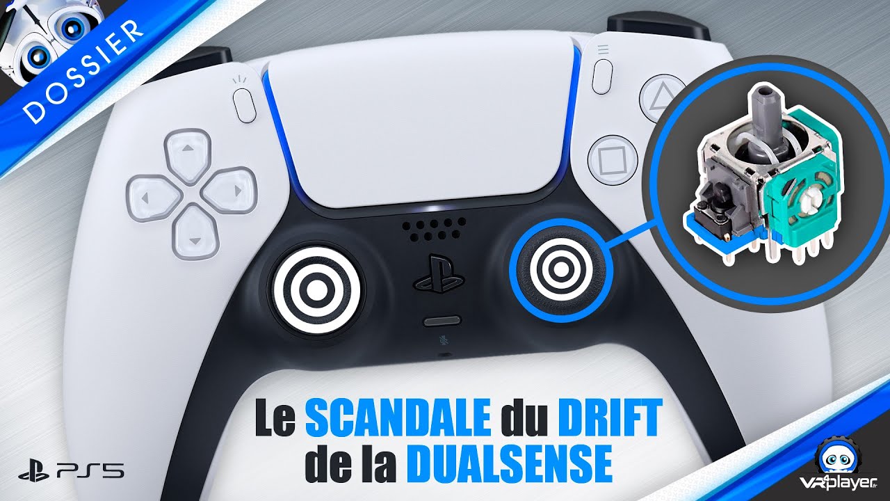 PS5 : Le SCANDALE du DRIFT de la DUALSENSE SONY !!!