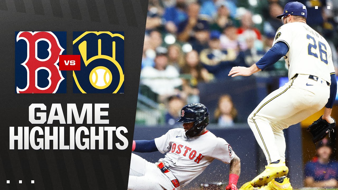 Red Sox vs. Brewers Game Highlights (5/27/25) | MLB Highlights