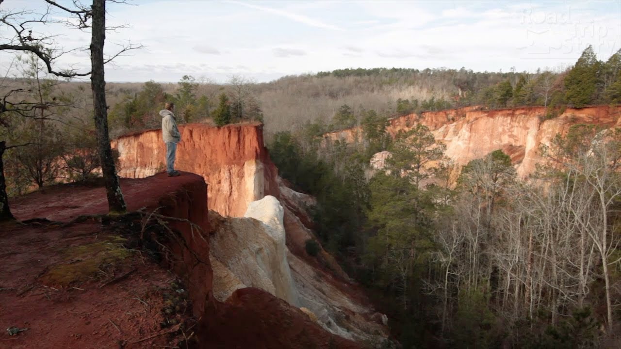 Providence Canyon State Park in Lumpkin, GA with Road Trip Story