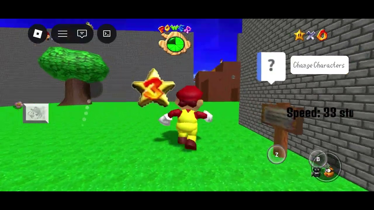 Super Cario 64 Gameplay