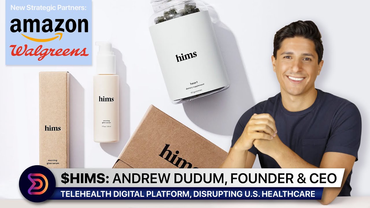 $HIMS | Disrupting U.S. Healthcare! - Interview w/ Andrew Dudum, Founder & CEO of Hims & Hers