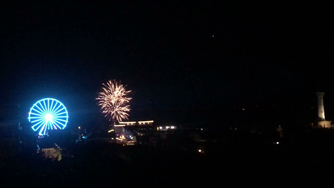 Vuurwerkshow Egmond aan Zee met Europarad
