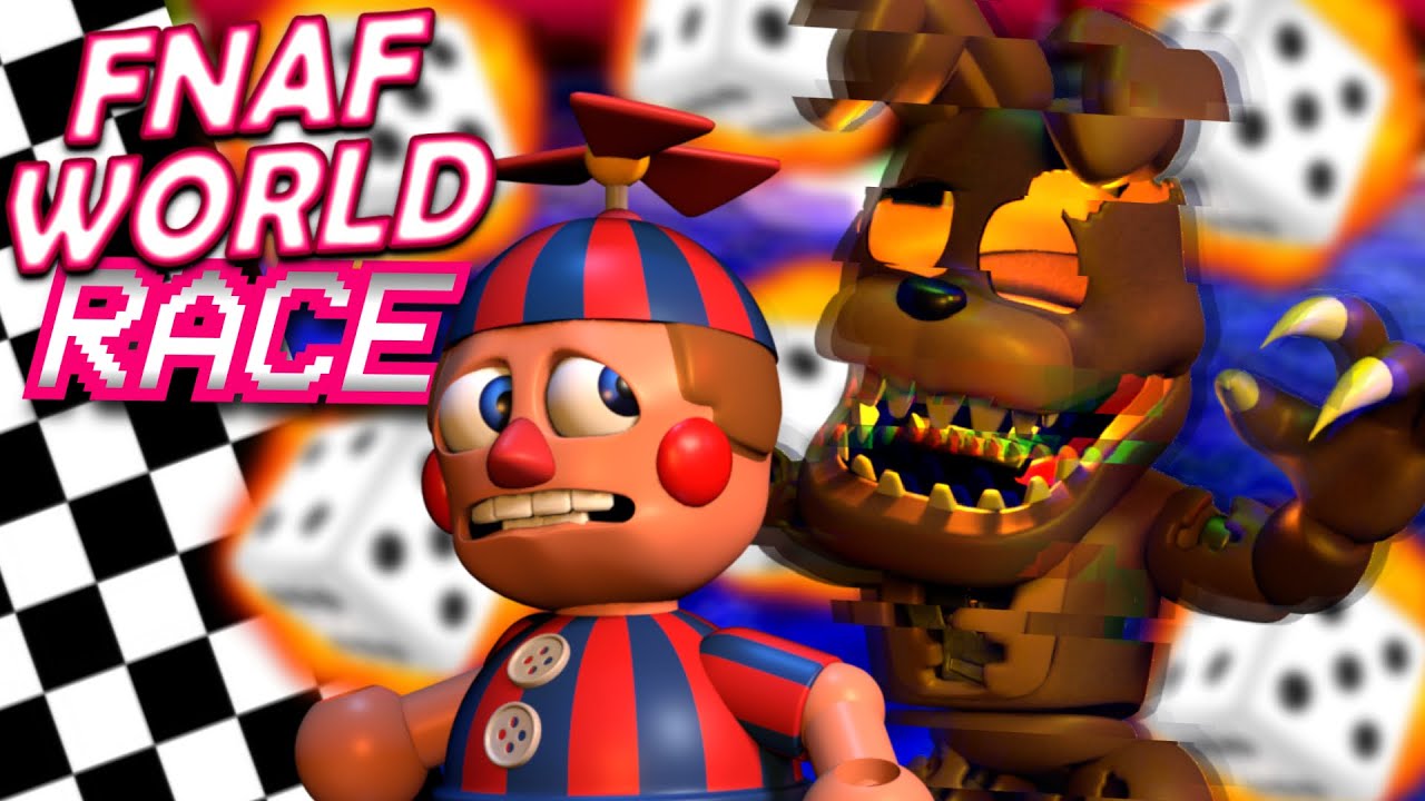 we raced a FNAF World RANDOMIZER&hellip; (w/ Kataclystic)