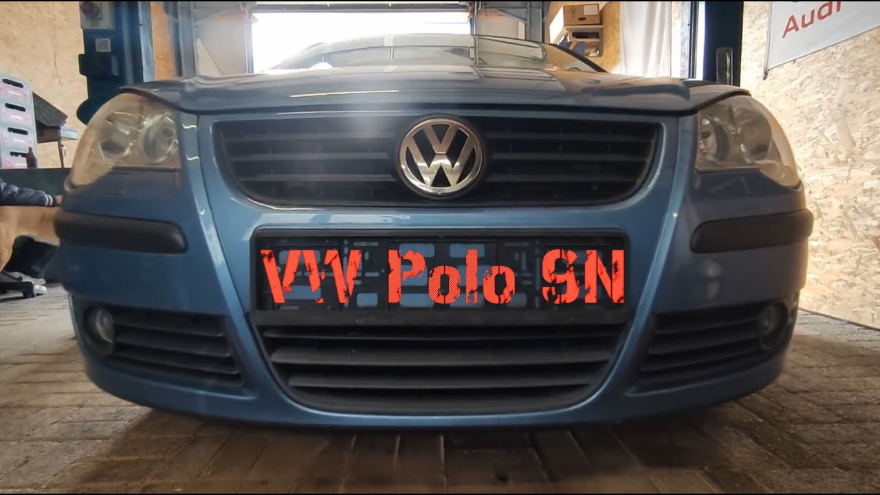 VW Polo 9N Anschlaggummi-puffer Stoßdämpfer hinten-Replace rubber bump stop rear shock absorber