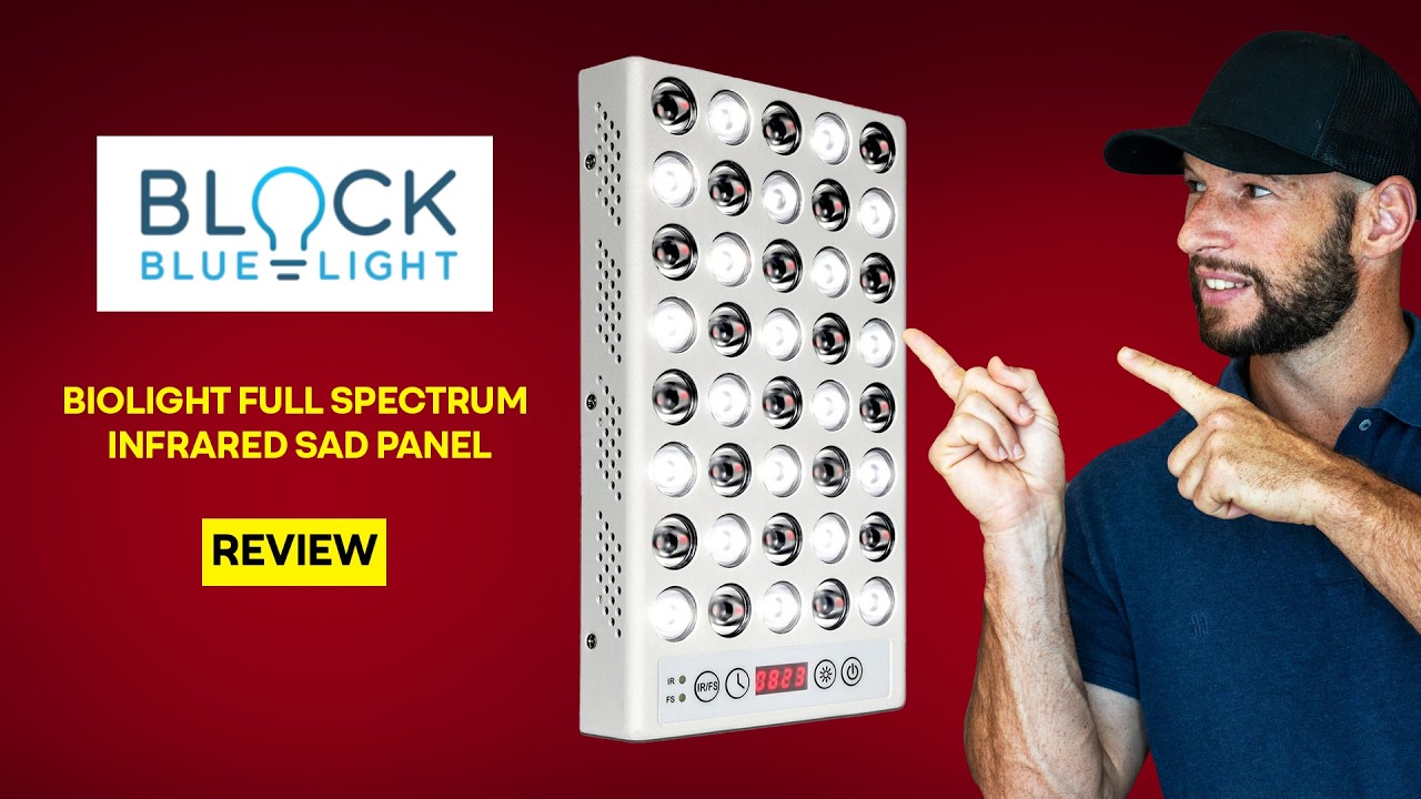 Block Blue Light Biolight SAD Lamp Review: Full Spectrum!