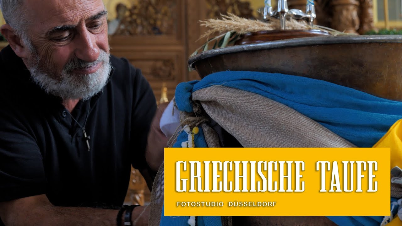 Griechische Taufe Fotograf & Videograf