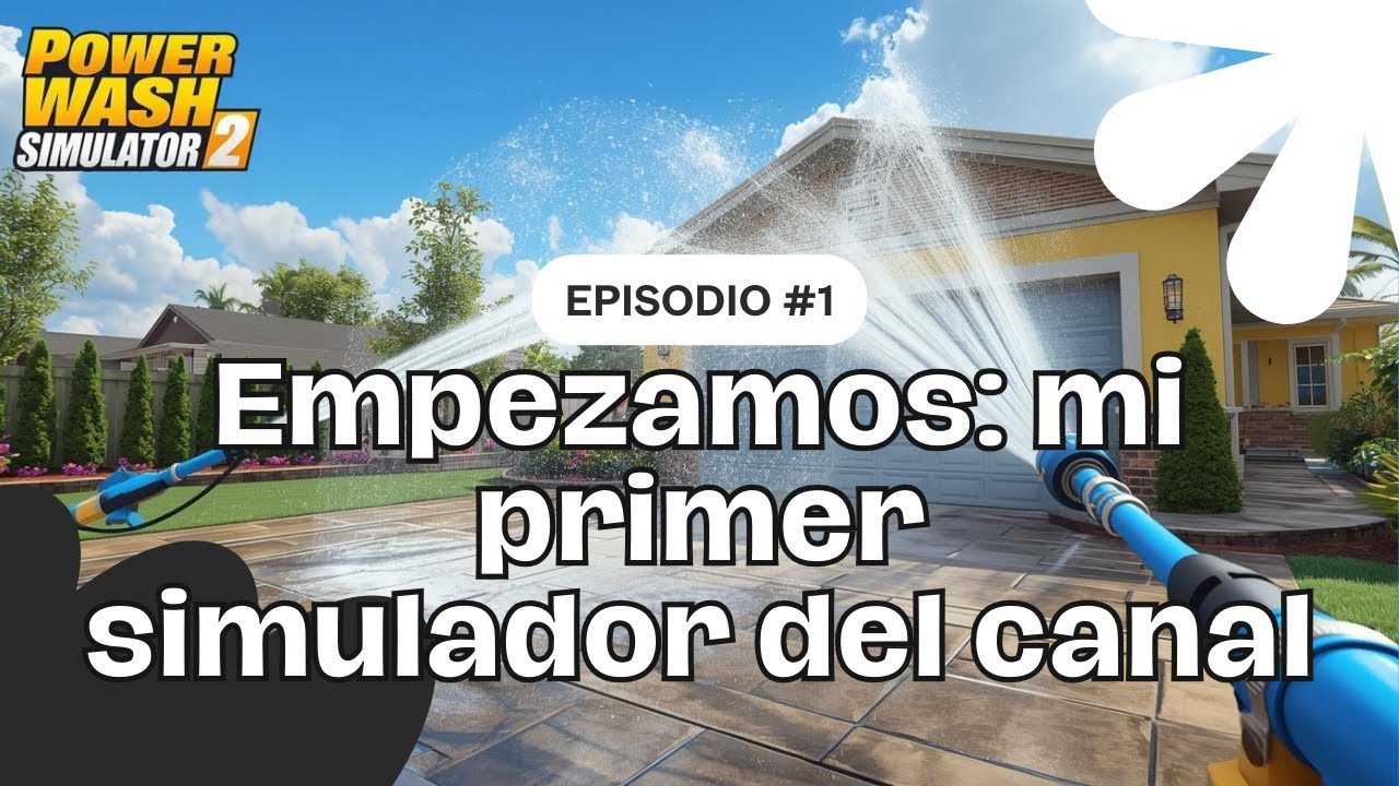 Power wash simulator 2 - Empezamos primer simulador - #gameplaynocommentary #conlamirada #joystick