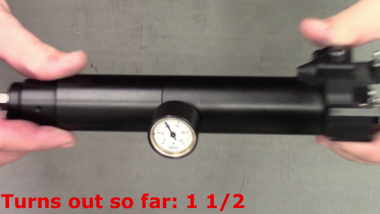 Leshiy 2 regulator pressure setting