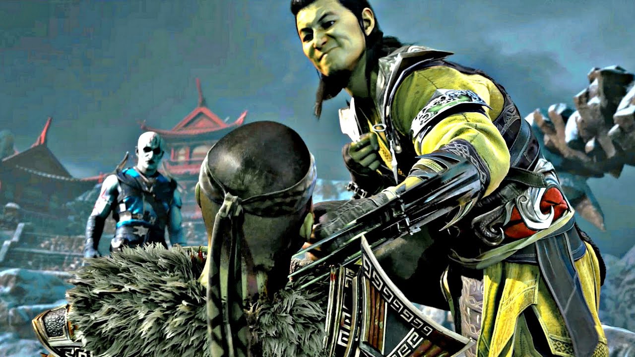 MK1 Shang Tsung Kills Shao Kahn Scene (MK12 2023) PS5 Mortal Kombat 1
