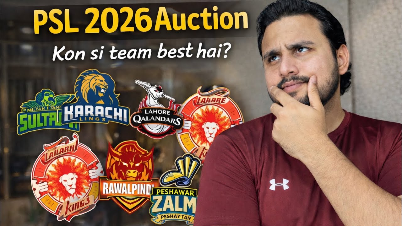 PSL 2026 Auction Full Analysis | Kon Si Team Best Hai? 🔥 Complete Breakdown