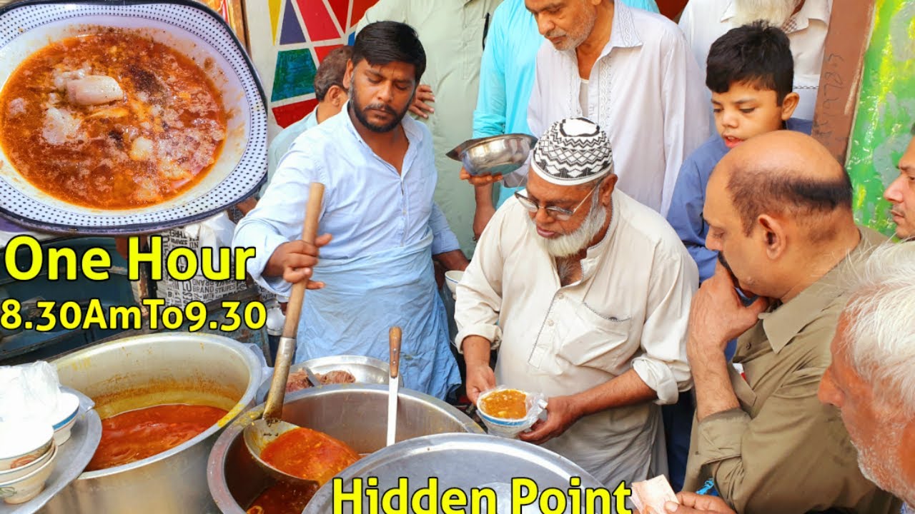 Street Food In Lahore | Salahudin Siri Paye | Bong Paye | Lahori Siri Paye | Paya | Lahori Nashta