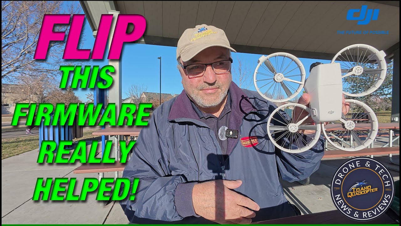 DJI Flip Firmware Update - It helped a lot!