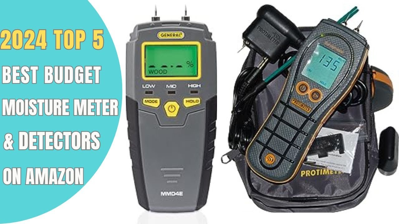 ✅ Top 5: Best Budget moisture meters & detectors (All inspections, 2024)