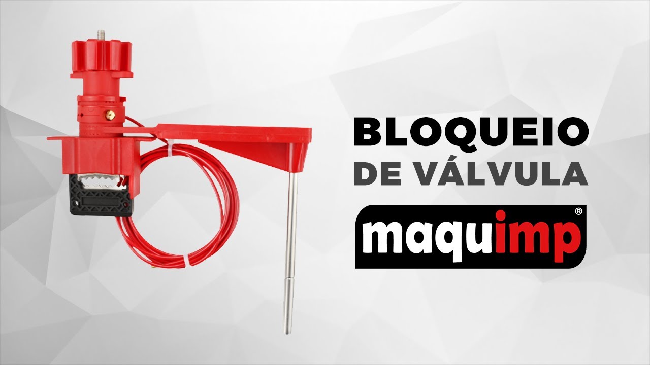 Como fazer o bloqueio de Válvula de forma correta e segura | Bloqueio Universal para Válvulas