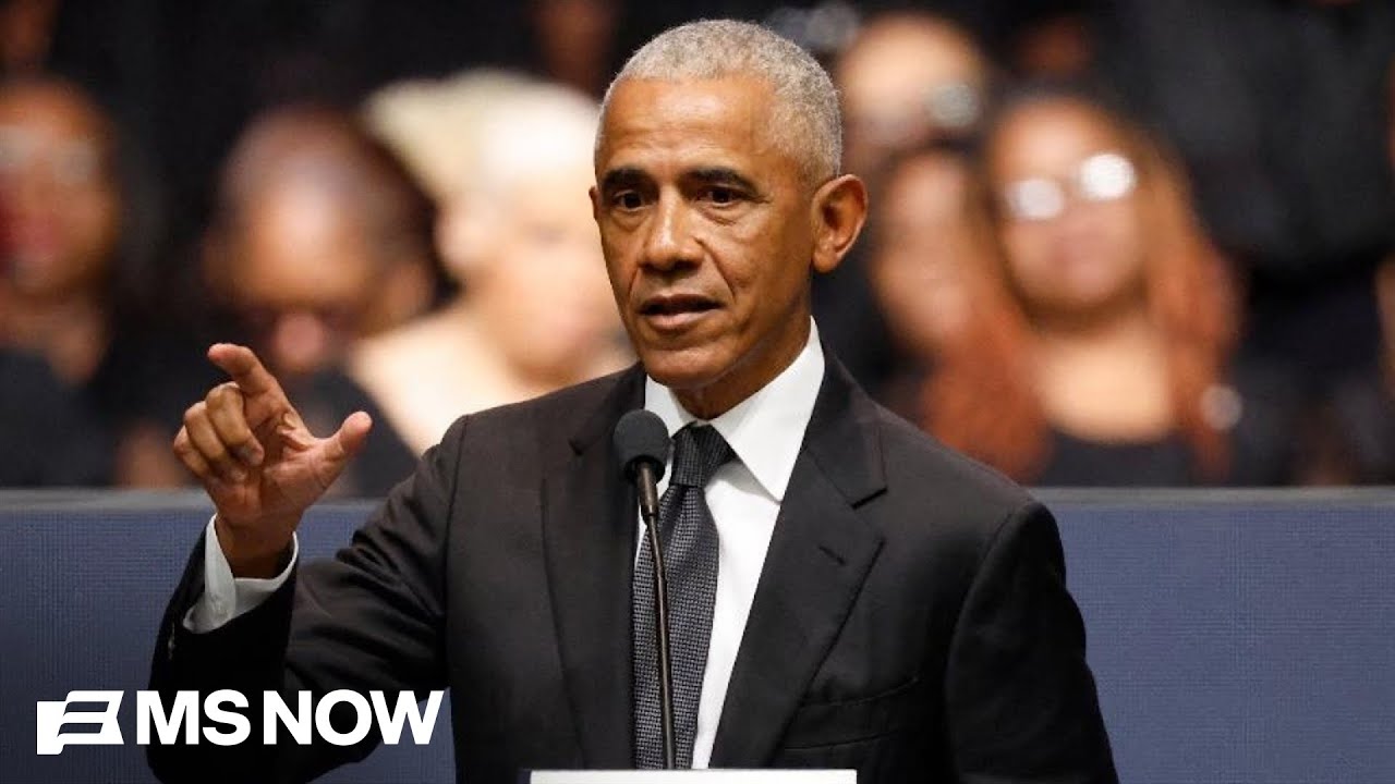 'He invited us to believe in our own power': Obama remembers late Rev. Jesse Jackson at memorial