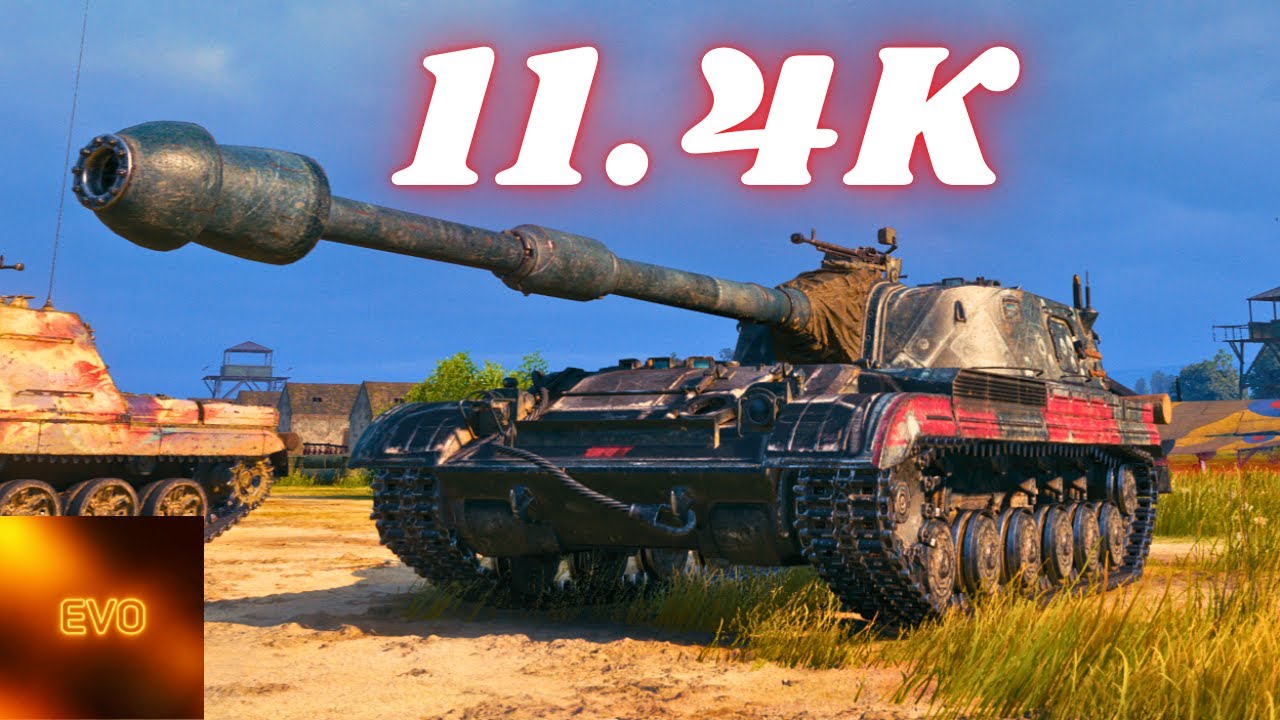 DBV-152  11.4K Damage & DBV-152  10K Damage  World of Tanks