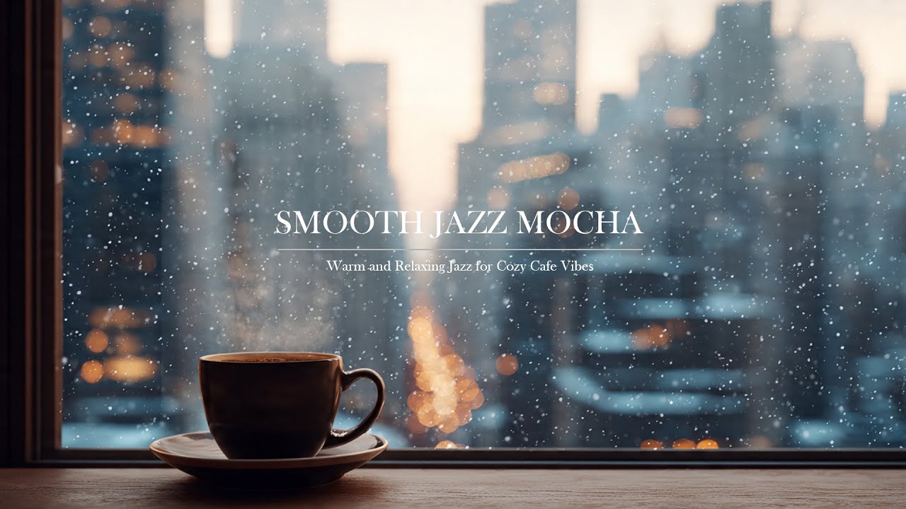 Smooth Jazz Cafe - Mocha ☕ Relaxing Jazz Background music for Cafe vibes, Study, Work & Chill
