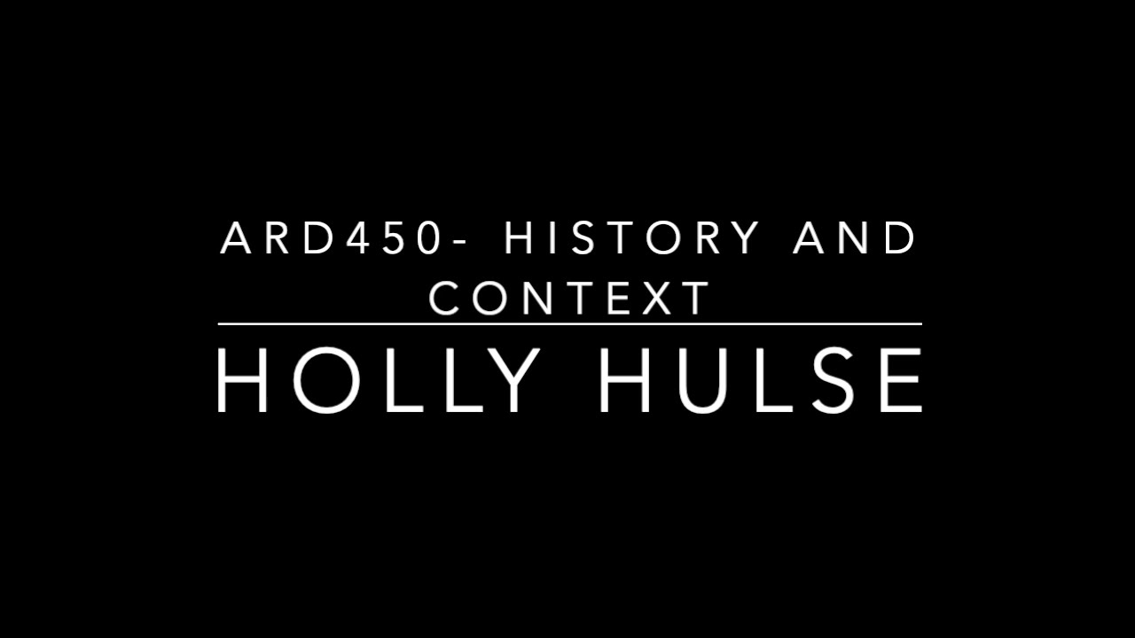 ARD450- History & Context Comparative Analysis