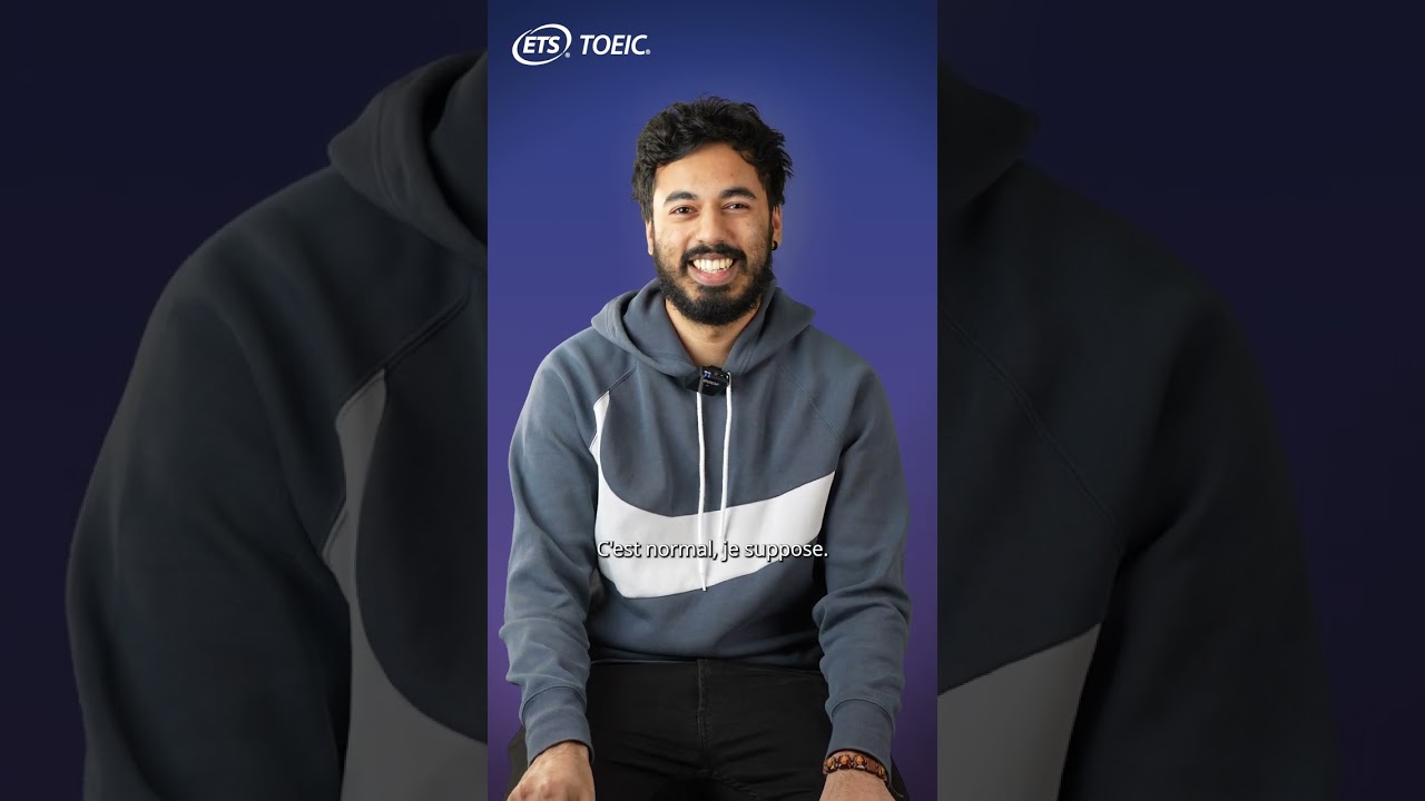 TOEIC® tests success stories - Vasanth, English and Economics student