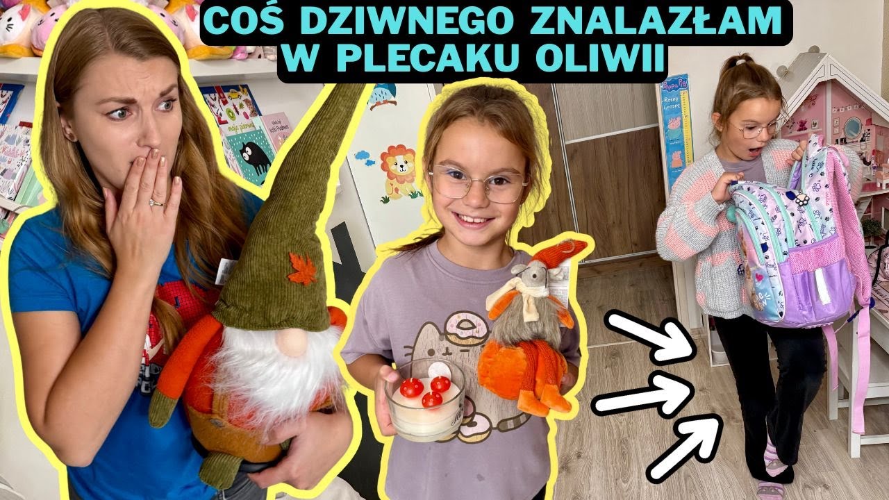 Dekorujemy pokój Oliwii🍁 Co niedozwolonego zabrała ze sobą do szkoły?😱