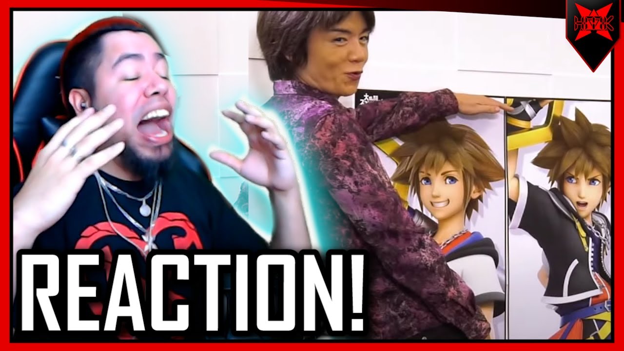 Sora Sakurai Presentation REACTION - Super Smash Bros Ultimate