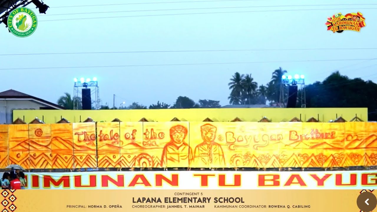 Kahimunan Tu Bayugan 2024 // LAPANA Elem. School