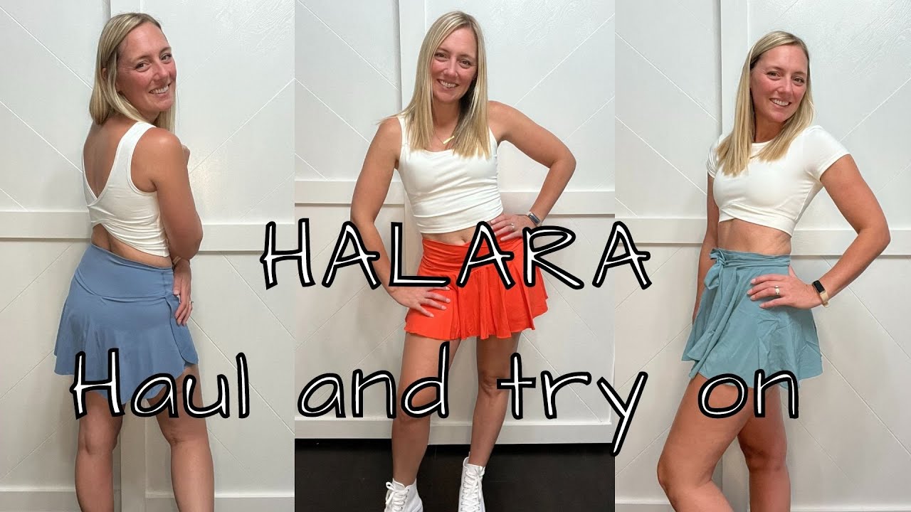 Halara Activewear Try on Haul #halara #activeweartryon