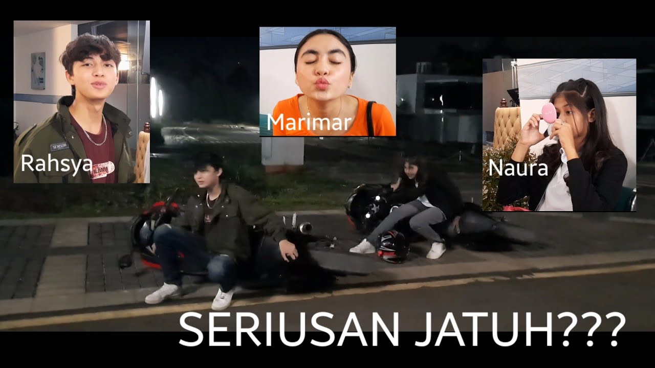 Rahsya dan Naura JATUH dari Motor | dibalik layar MAGIC 5