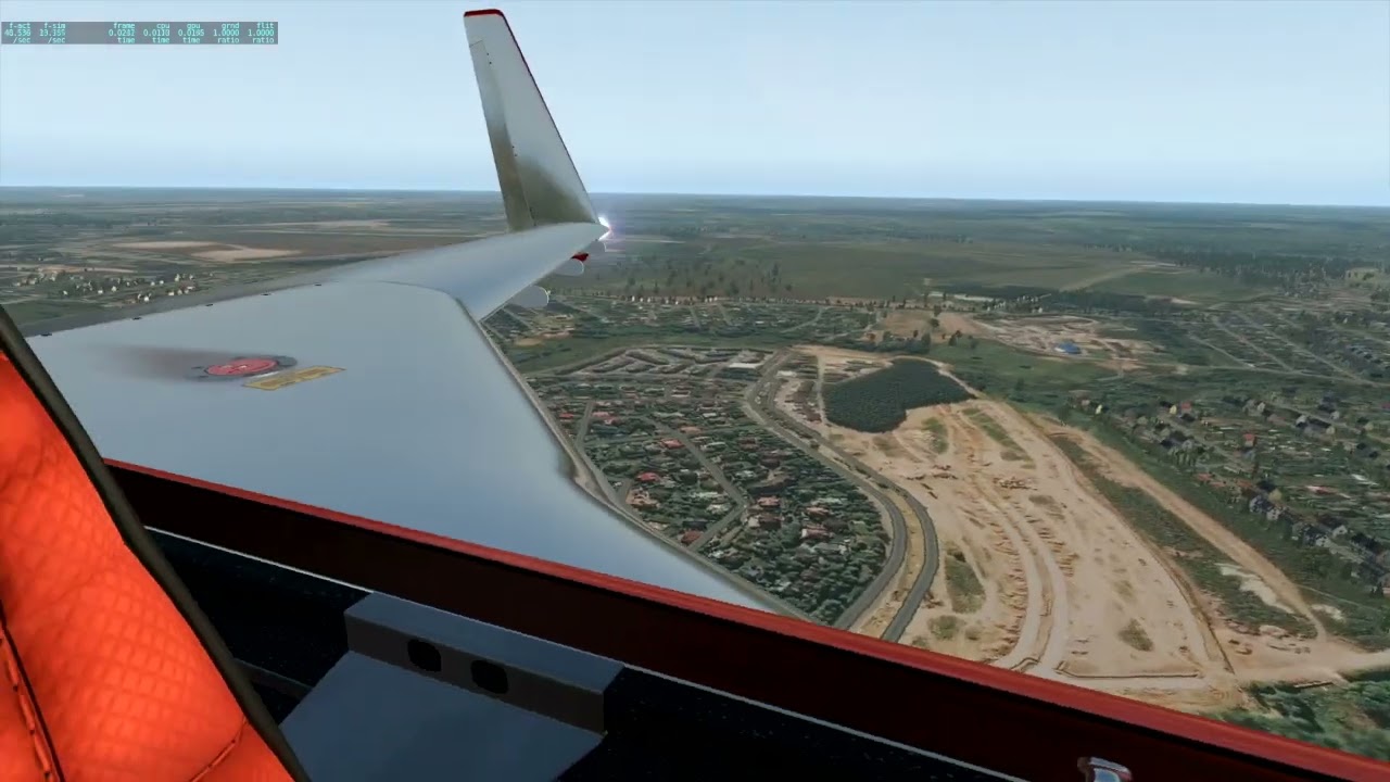 Simulated LongEz Visits Russia with X-Plane11 and IVAO