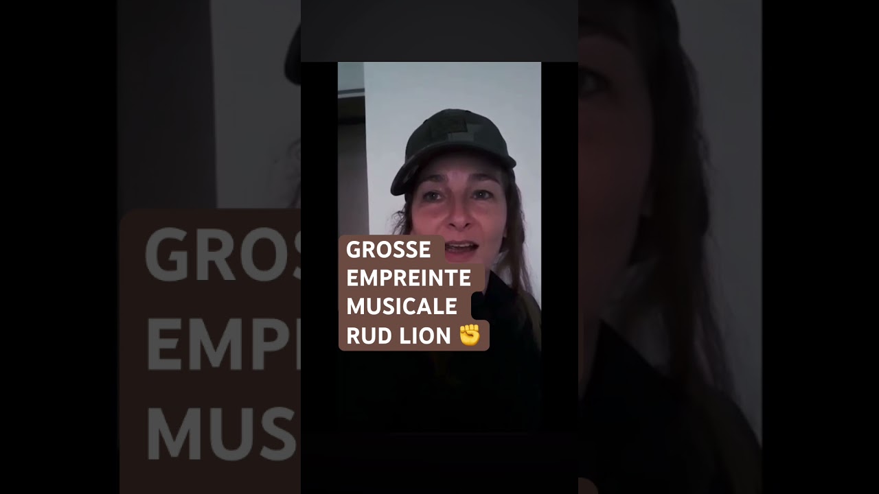 RUD LION GROSSE EMPREINTE MUSICALE 👍AMBRE FOULQUIER FRANCOFOLIES✊ #rudlion
