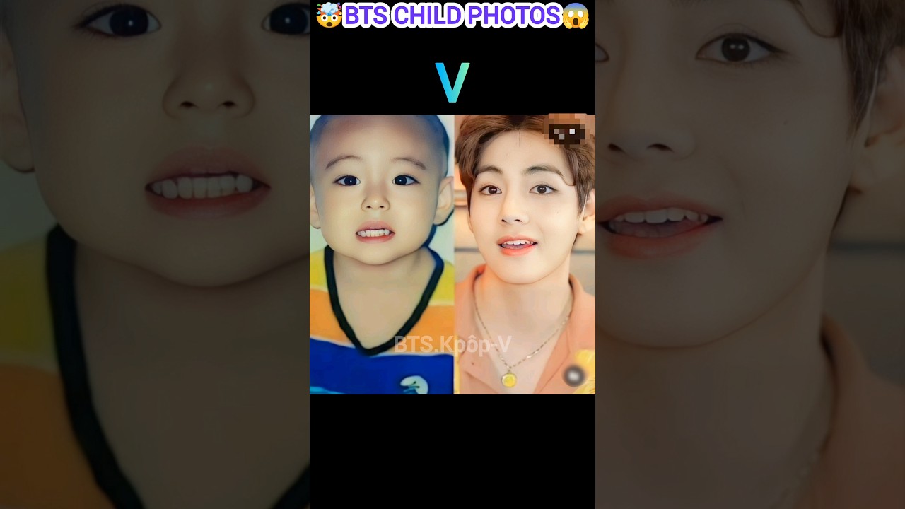 BTS BABY PHOTOS 💜 #bts #btsarmy #viralvideo #shorts