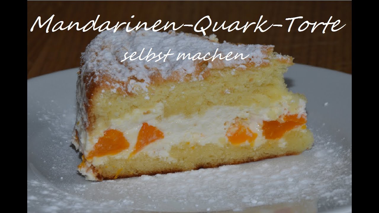 Mandarinen-Quark-Torte