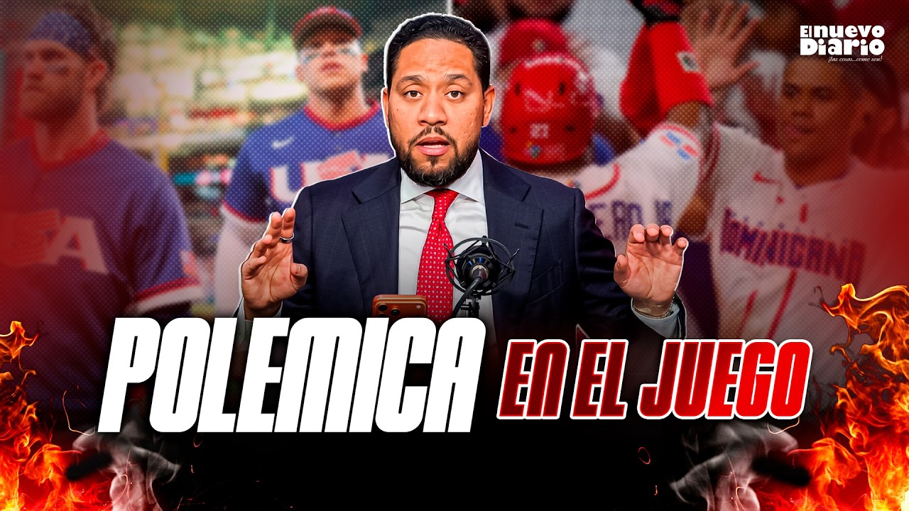 Jaime Rincón estalla contra el arbitraje tras derrota de RD ante EE.UU.