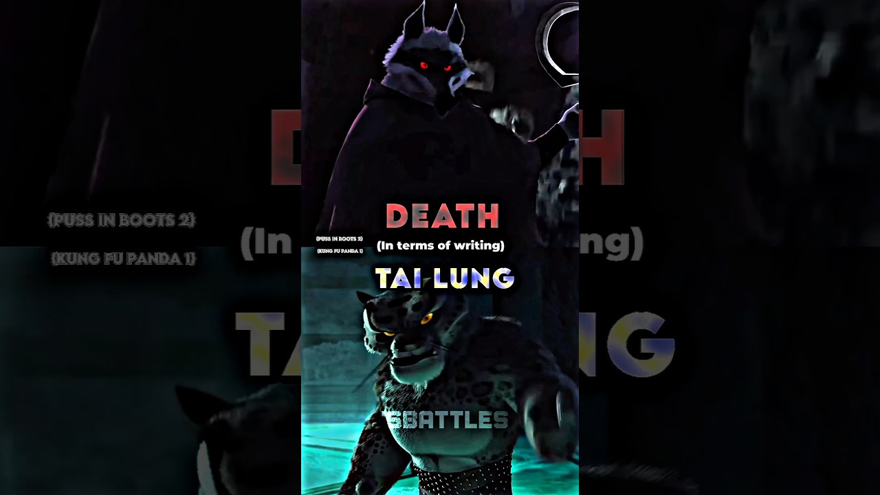 Death vs Tai Lung (In Terms Of Writing)