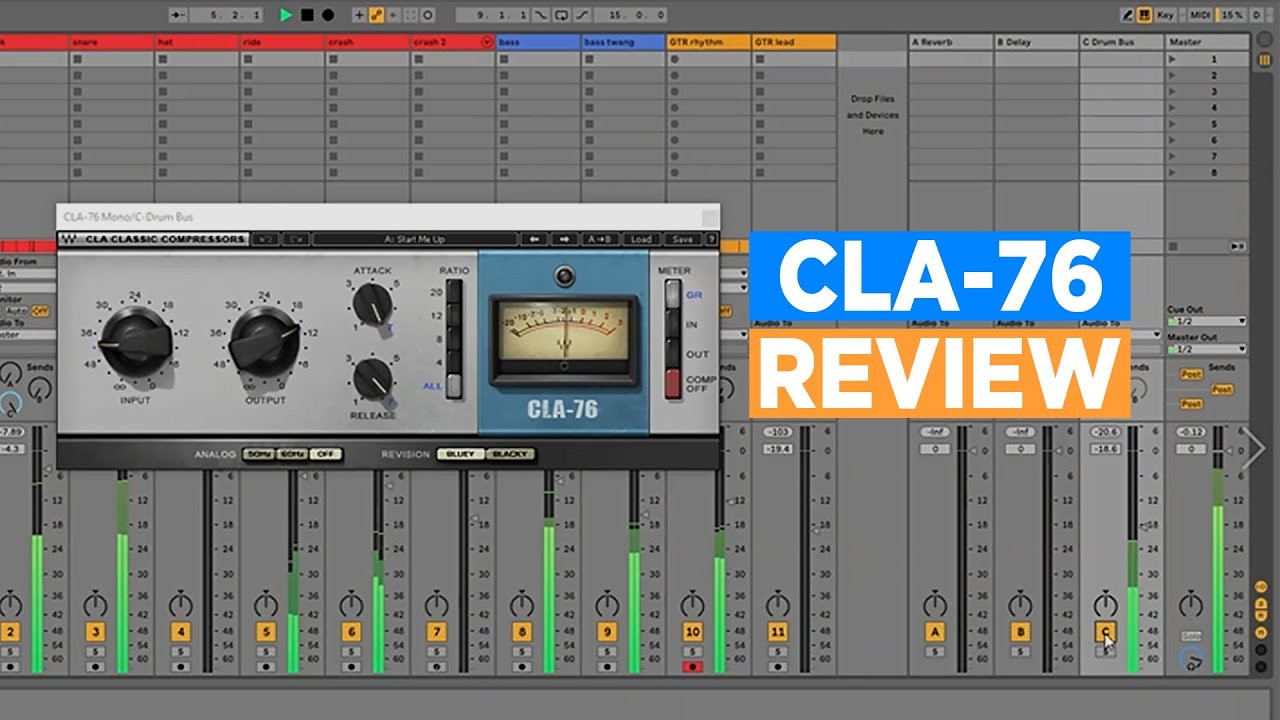 Waves CLA-76 Plugin - Review & Demo