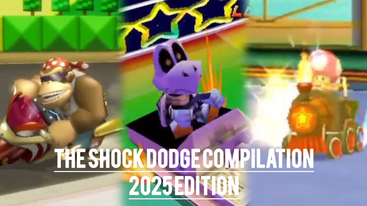 Mario Kart - THE SHOCK DODGE COMPILATION