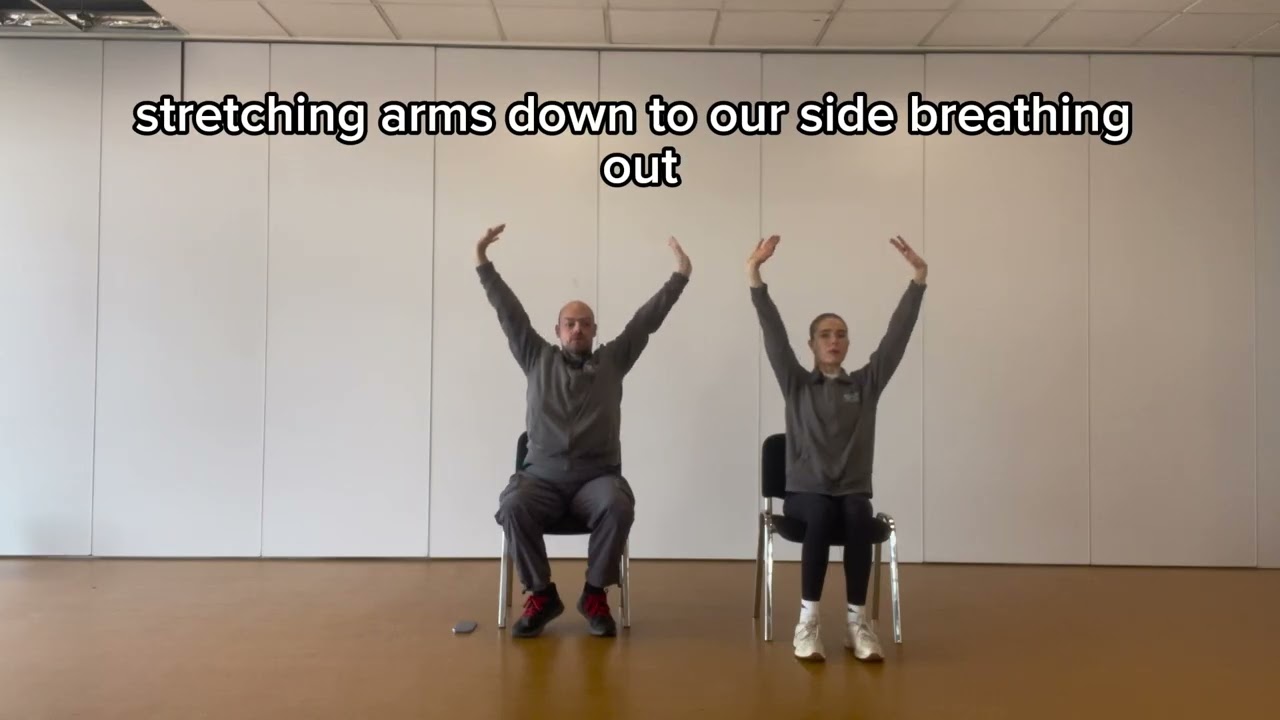 20 minute seated Wing Chung with Chris and Jess 